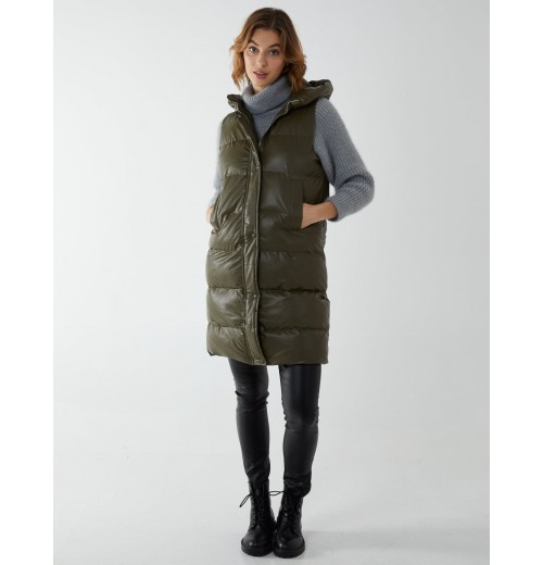 Hooded Puffer Gilet