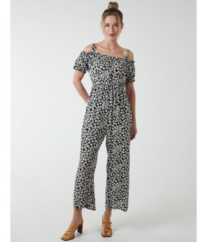 Cami Strap Bardot Daisy Jumpsuit