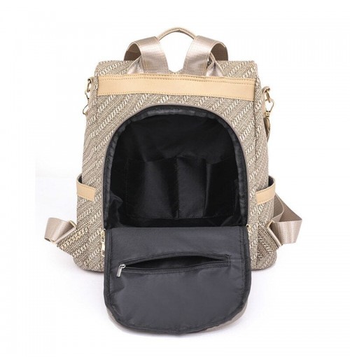 Leather Backpack Purse Anti Theft