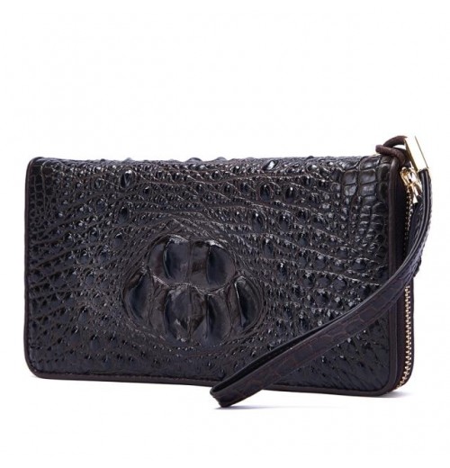 Faux Crocodile Purse